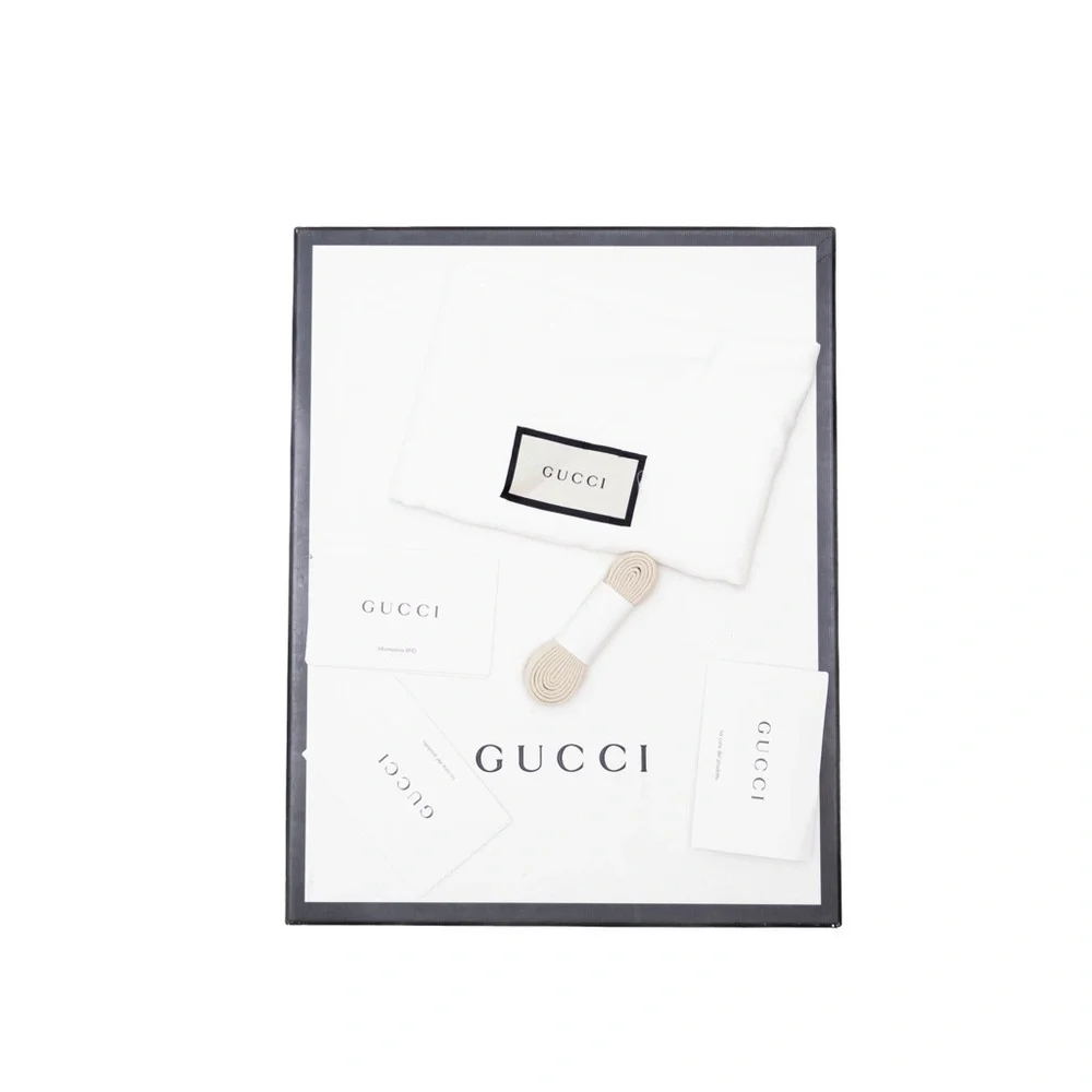 Gucci Rhyton‎ Interlocking Disk Leather Sneakers Mens Sz 6 Gucci Size 7 US